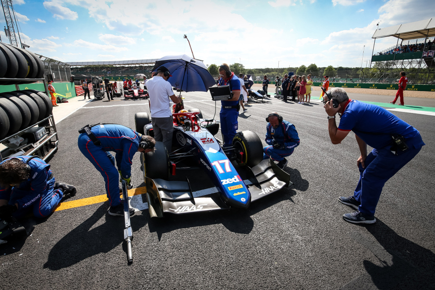 F2 ROUND 7 - SILVERSTONE