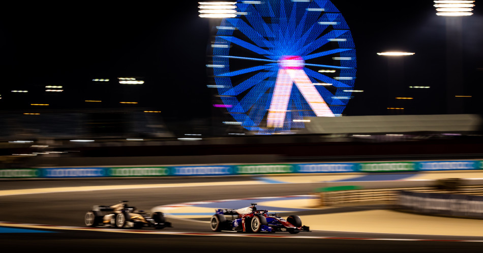 F2 Sakhir, prima sfida nel deserto