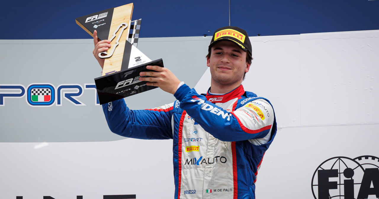 De Palo secondo nella prima gara di Le Castellet