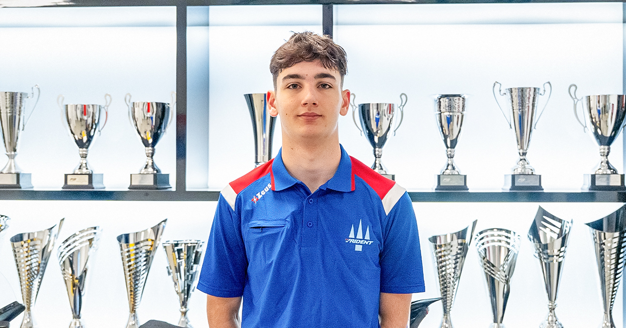 Triple commitment for Dominik Simek in F4 with Trident