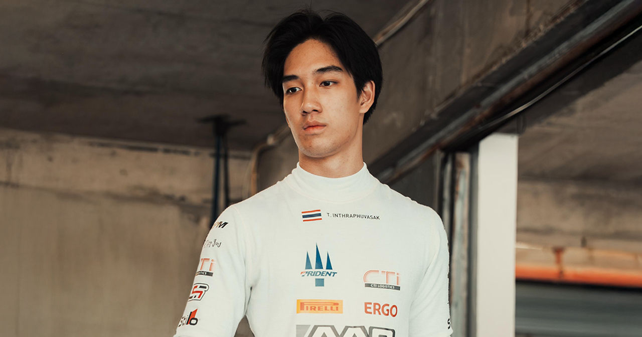 Tasanapol Inthraphuvasak to debut in the FIA ​​F2 Championship in Abu Dhabi with Trident