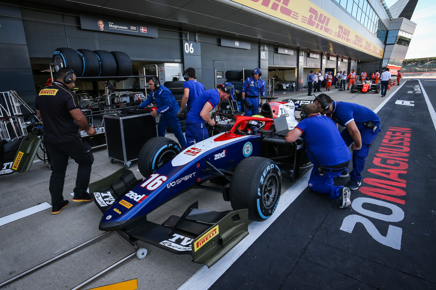 F2 ROUND 7 - SILVERSTONE