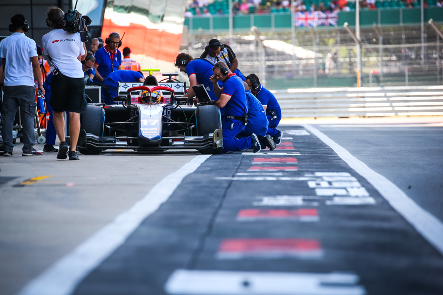F2 ROUND 7 - SILVERSTONE
