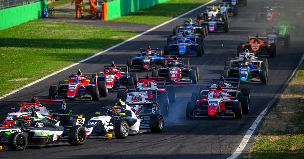 Positive growth for Trident F4 drivers at Monza