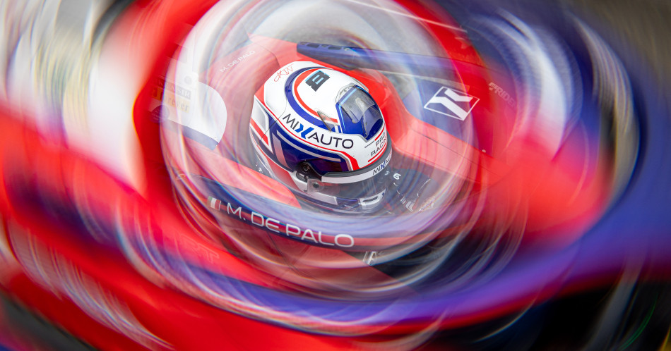 De Palo second in Race 2 at Hockenheim. Just - 4 points behind the championship leader