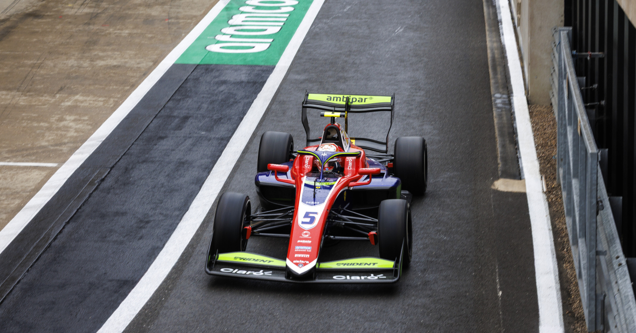 Silverstone, no points in a race impacted by rain