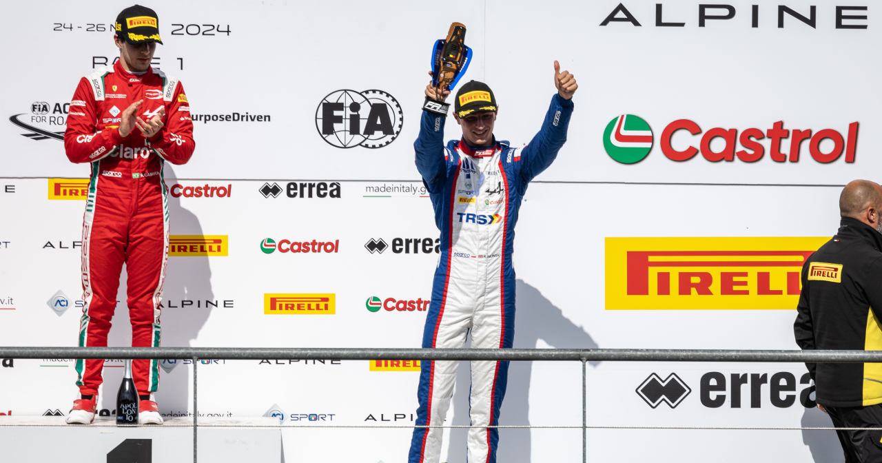 Trident takes pole, podium at Spa-Francorchamps
