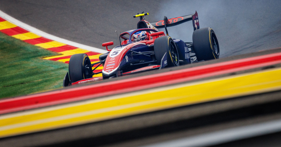 One point in a race interrupted twice