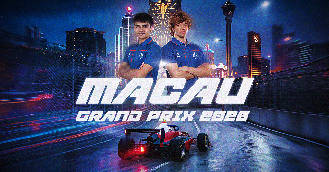 Trident in the FIA Formula Regional Macau GP with Bansal and Kucharczyk